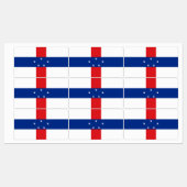 Vlag van de Nederlandse Antillen Labels (Vel)