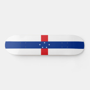 Vlag van de Nederlandse Antillen Persoonlijk Skateboard