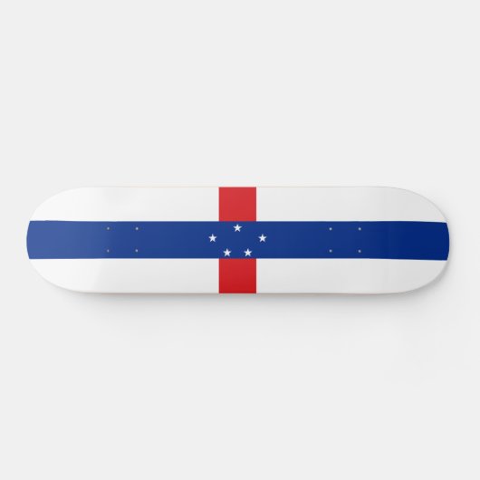 Vlag van de Nederlandse Antillen Persoonlijk Skateboard (Horizontaal)