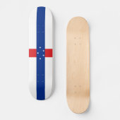 Vlag van de Nederlandse Antillen Persoonlijk Skateboard (Voorkant)