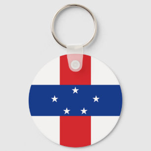 Vlag van de Nederlandse Antillen Sleutelhanger
