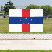 Vlag van de Nederlandse Antillen Spandoek (Insitu)