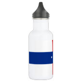 Vlag van de Nederlandse Antillen Waterfles (Links)