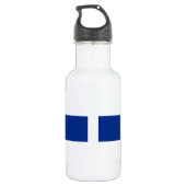 Vlag van de Nederlandse Antillen Waterfles (Achterkant)