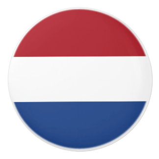 Vlag van de Nederlandse keramische knop