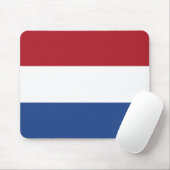 Vlag van de Nederlandse Mousepad Muismat (Met muis)