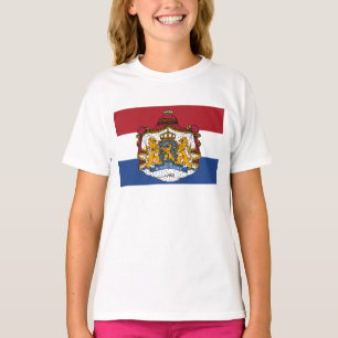 Vlag van de Nederlandse Wapenmunt T-shirt