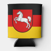Vlag van de Nedersaksische Koelbox Blikjeskoeler (Voorkant)
