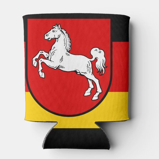 Vlag van de Nedersaksische Koelbox Blikjeskoeler (Achterkant)