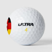 Vlag van de Niedersachsen Golf Balls Golfballen (Logo)