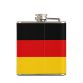 Vlag van de Niedersachsen Hip Flask Heupfles (Achterkant)