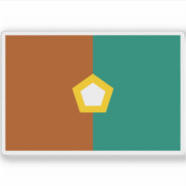 Vlag van de Ninilchik volkeren, Verenigde Staten Sticker