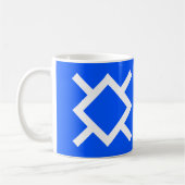 Vlag van de noordelijke Cheyenne Koffiemok (Links)