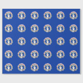vlag van de Noordelijke Marianen Cadeaupapier (Vlak)