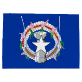 vlag van de Noordelijke Marianen Groot Cadeauzakje (Achterkant)