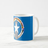 vlag van de Noordelijke Marianen Koffiemok (Voorkant rechts)