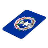 Vlag van de Noordelijke Marianen Magneet (Linkerzijde)