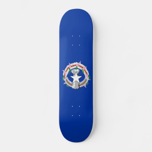 vlag van de Noordelijke Marianen Persoonlijk Skateboard (Voorkant)