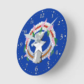 vlag van de Noordelijke Marianen Ronde Klok (Hoek)