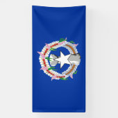 vlag van de Noordelijke Marianen Spandoek (Verticaal)