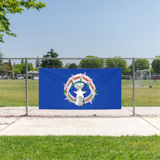 vlag van de Noordelijke Marianen Spandoek (Insitu)