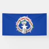 vlag van de Noordelijke Marianen Spandoek (Horizontaal)
