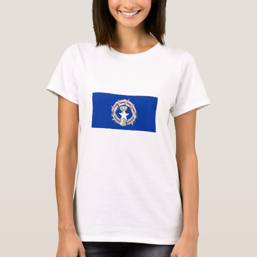 vlag van de Noordelijke Marianen T-shirt (Voorkant)