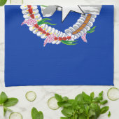 vlag van de Noordelijke Marianen Theedoek (Gevouwen)