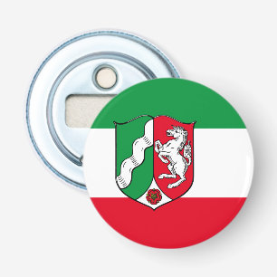 Vlag van de Noordrijn-Westfalen Bottle Opener