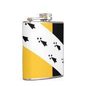 Vlag van de Norfolk Hip Flask Heupfles (Rechts)