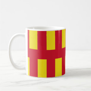 Vlag van de Northumberland Coffee-Mok Koffiemok