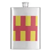 Vlag van de Northumberland Flask Flacon (Voorkant)