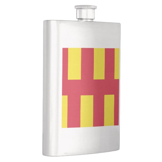 Vlag van de Northumberland Flask Flacon (Rechts)
