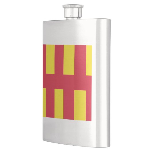 Vlag van de Northumberland Flask Flacon (Links)