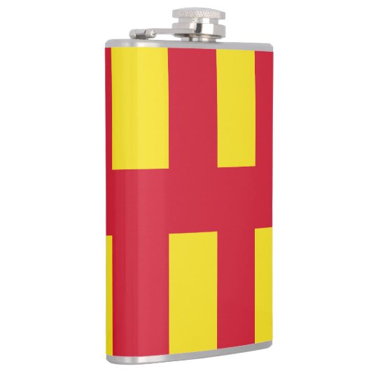 Vlag van de Northumberland Flask Heupfles (Rechts)