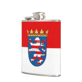 Vlag van de NRW-kolf Heupfles (Links)