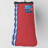 Vlag van de oblast Magadan Golfheadcover (Draai 90)