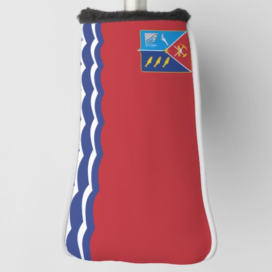 Vlag van de oblast Magadan Golfheadcover (Draai 90)