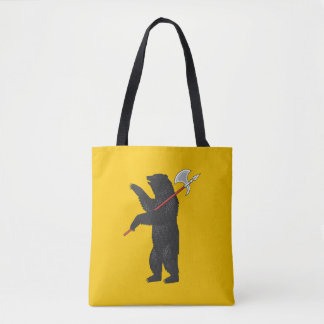 Vlag van de oblast Yaroslavl Tote Bag