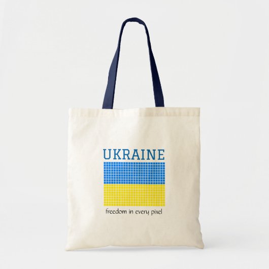 Vlag van de Oekraïense Canvas tas (Voorkant)