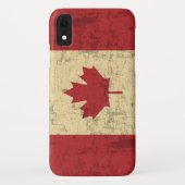 Vlag van de  onderdruk van Canada Case-Mate iPhone Case (Achterkant)