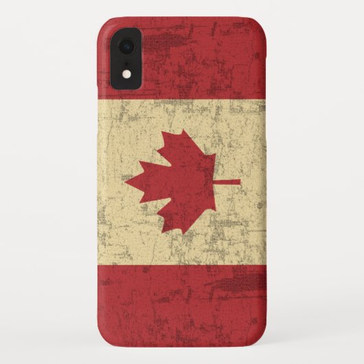 Vlag van de  onderdruk van Canada Case-Mate iPhone Case (Achterkant)