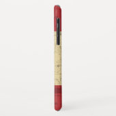 Vlag van de  onderdruk van Canada Case-Mate iPhone Case (Achterkant/links)