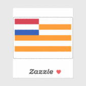 Vlag van de Oranje Vrijstaat, Afrika Sticker (Vel)