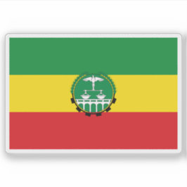 Vlag van de overgangsregering van Ethiopië Sticker