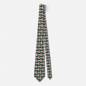 Vlag van de Palestijnse Autoriteit stropdas (Voorkant)