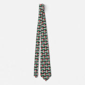 Vlag van de Palestijnse Autoriteit stropdas (Achterkant)