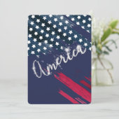 Vlag van de partij bij de overeenkomst van juli kaart (Staand voorkant)