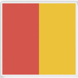 Vlag van de Pauselijke Staten (vóór 1808) Sticker