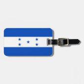 Vlag van de persoonlijke ID van Honduras Bagagelabel (Voorkant horizontaal)